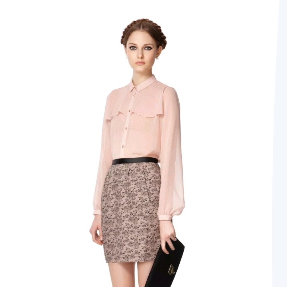 JasonWu for Target floral print skirt with pockets